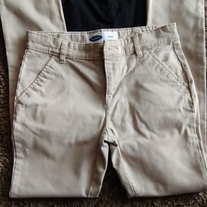 Old Navy girls skinny school uniform pants